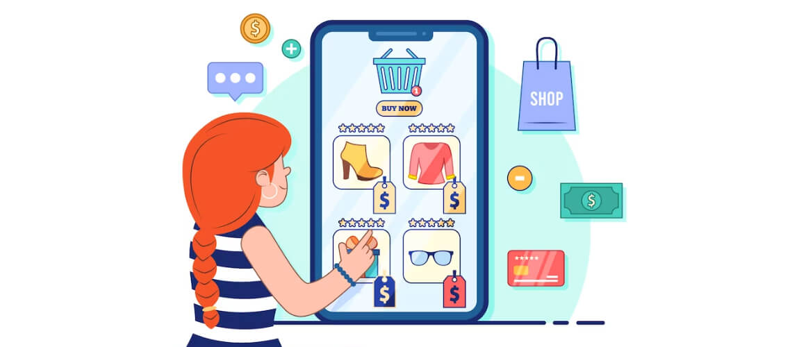 experience online shopping with chatbot